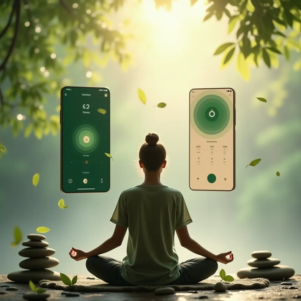 Meditation & Mindfulness illustration